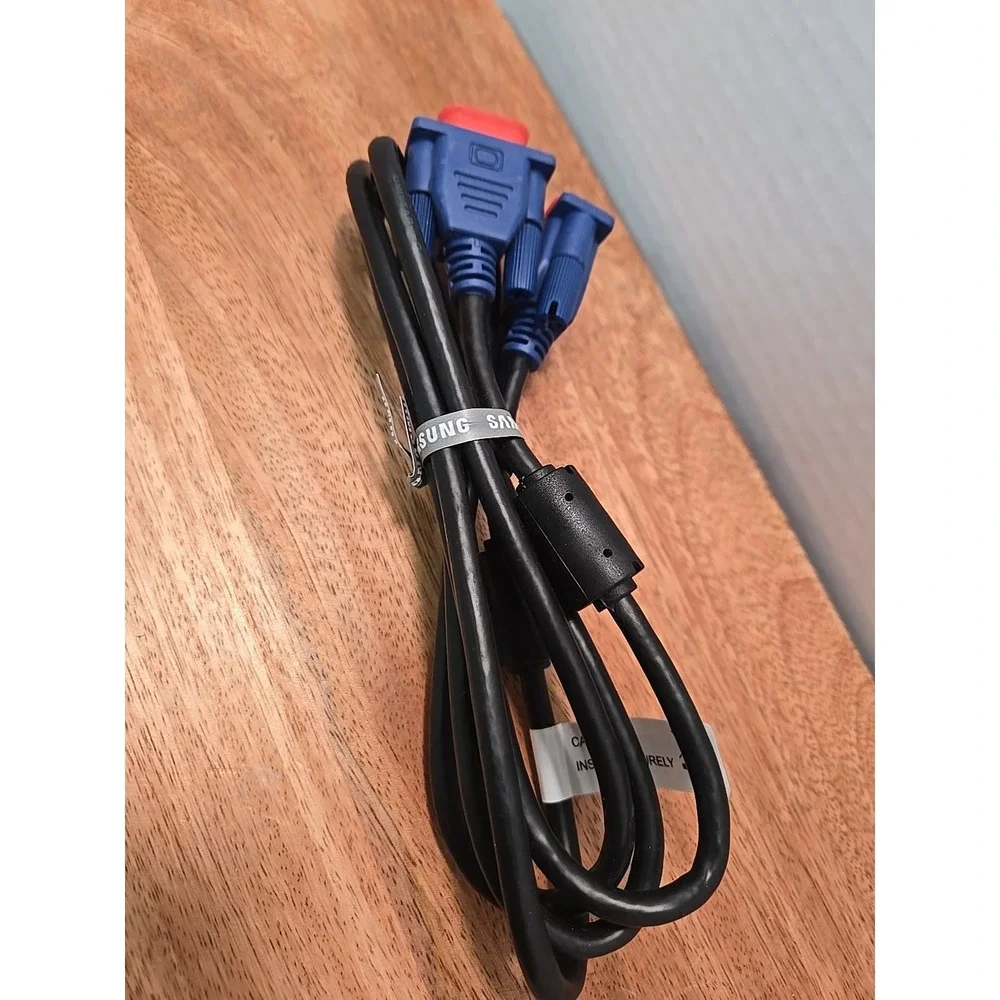 Samsung VGA Cable 5 Ft Male To Male 15 Pin‎ Brand New BN39-00244K Genuine